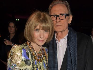 Anna Wintour and Bill Nighy attend an intimate dinner in celebration for designer Paul Smith in January 2020.