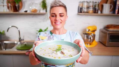 Jane de Graaff's creamy mushroom soup will warm your soul
