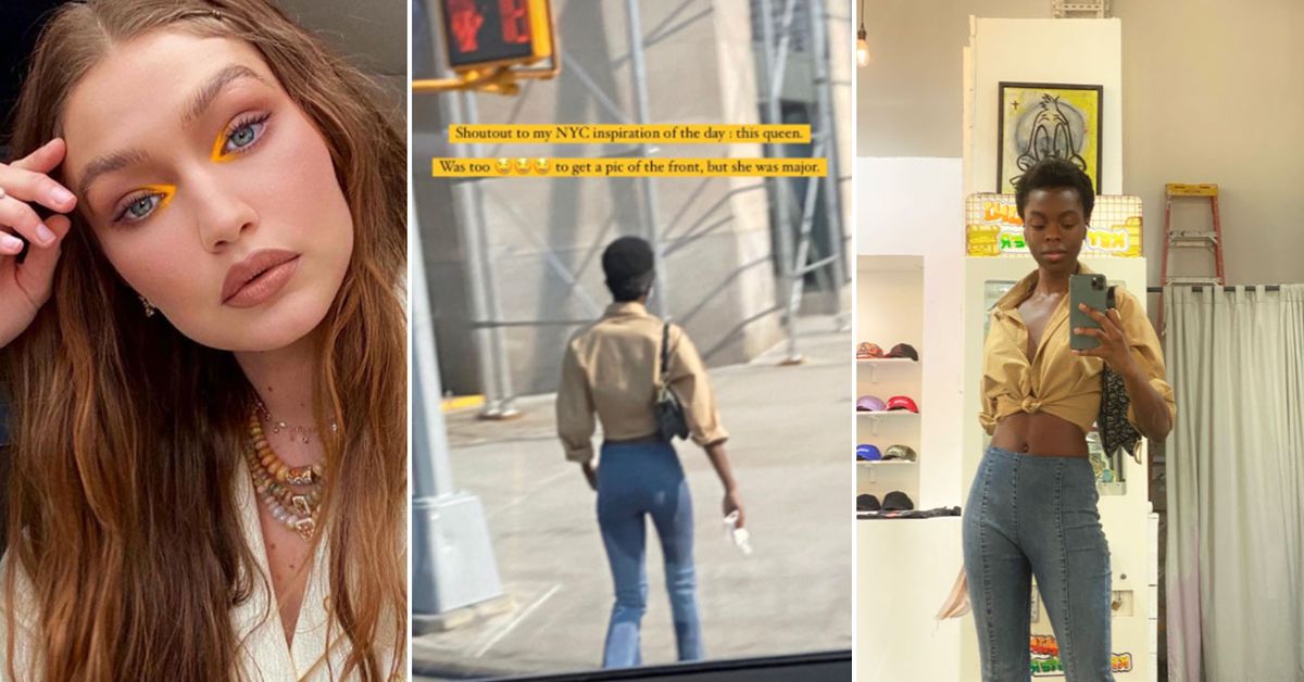 Budding model's life changes 'overnight' after Gigi Hadid shares image of her outfit - 9Style
