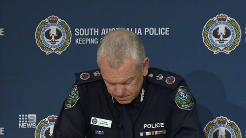 South Australian Police Commissioner Grant Stephens.