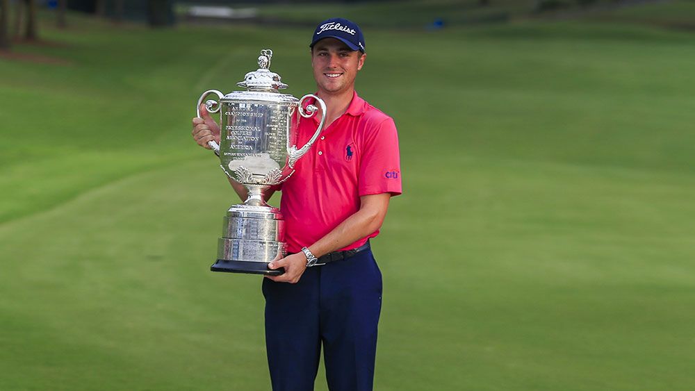 Thomas joins mate Spieth as major champion