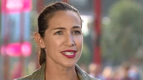 Former Olympian Elka Whalan voiced support for Mr Sutton today. (9NEWS)