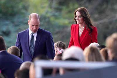 William and Kate attend the Coronation Concert held in the grounds of Windsor Castle, Berkshire, to celebrate the coronation of King Charles III and Queen Camilla. Picture date: Sunday May 7, 2023. PA Photo. See PA story ROYAL Coronation. Photo credit should read: Jonathan Brady/PA Wire