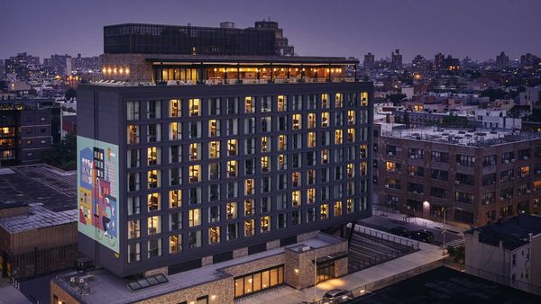 The Hoxton exterior of hotel, Williamsberg, Brooklyn