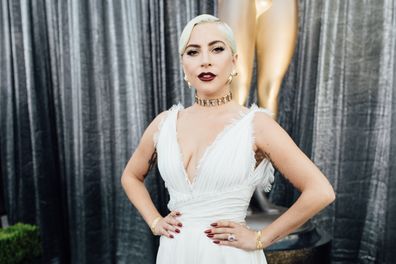 Lady Gaga arrives at the 25th annual Screen Actors Guild Awards at The Shrine Auditorium on January 27, 2019 in Los Angeles, California.