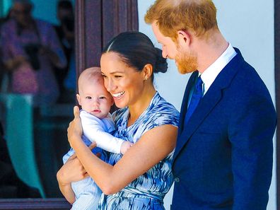 Prince Harry Meghan Markle Archie Harrison Mountbatten Windsor