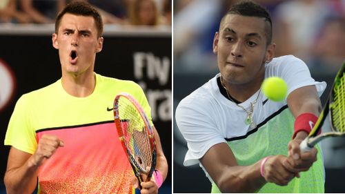 Tomic and Kyrgios make it into third round of Australian Open