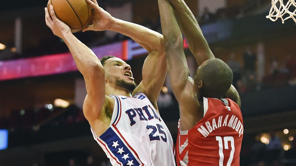 NBA: Ben Simmons scores team-high 24 points to lead Philadelphia 76ers to win over Houston Rockets