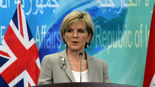 Australia has no plans to send ground troops to Iraq, says Bishop