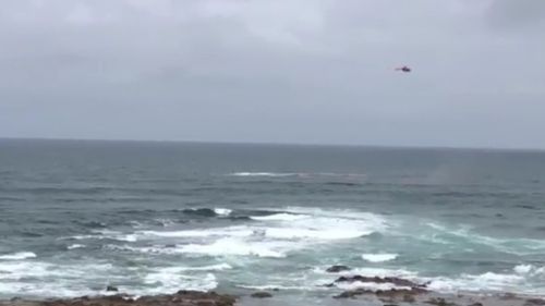 An Air Ambulance winched the diver to safety, but he could not be resuscitated.