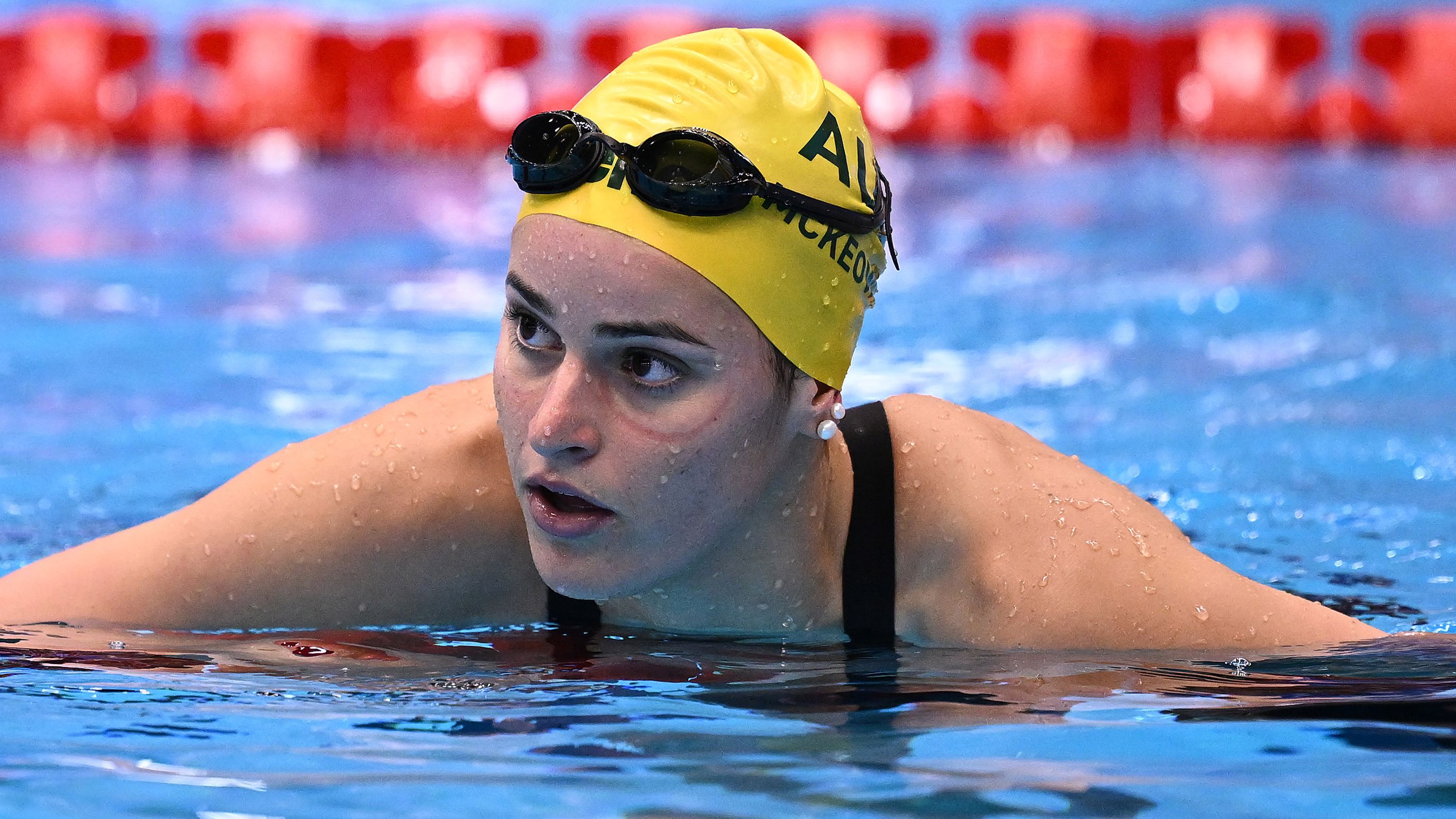 Kaylee McKeown rebounds from controversial disqualification to win backstroke semi-final