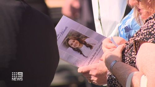 Gabby McLennan was one of five teenagers killed when a ute crashed at Buxton on September 6.