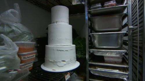 The wedding menu was fully vegan. (9NEWS)