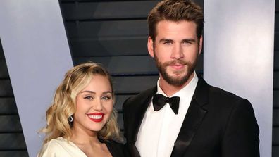 Liam Hemsworth and Miley Cyrus