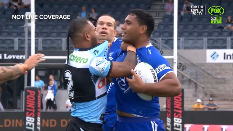 Canberra Raiders hold off Cronulla Sharks to post 24-20 NRL win, Canterbury  Bulldogs defeat Wests Tigers 26-22 - ABC News