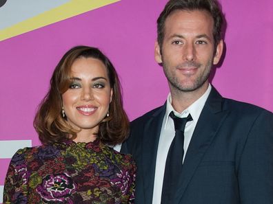   Actors  Aubrey Plaza (L) and  Jeff Baena arrives at Sundance NextFest Film Festival Premiere Of "Life After Beth" at The Theatre At The Ace Hotel on August 8, 2014 in Los Angeles, California.  (Photo by Valerie Macon/Getty Images)