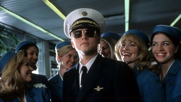 Leonardo DiCaprio as Frank Abagnale Jr. in 'Catch Me If You Can' (Getty).