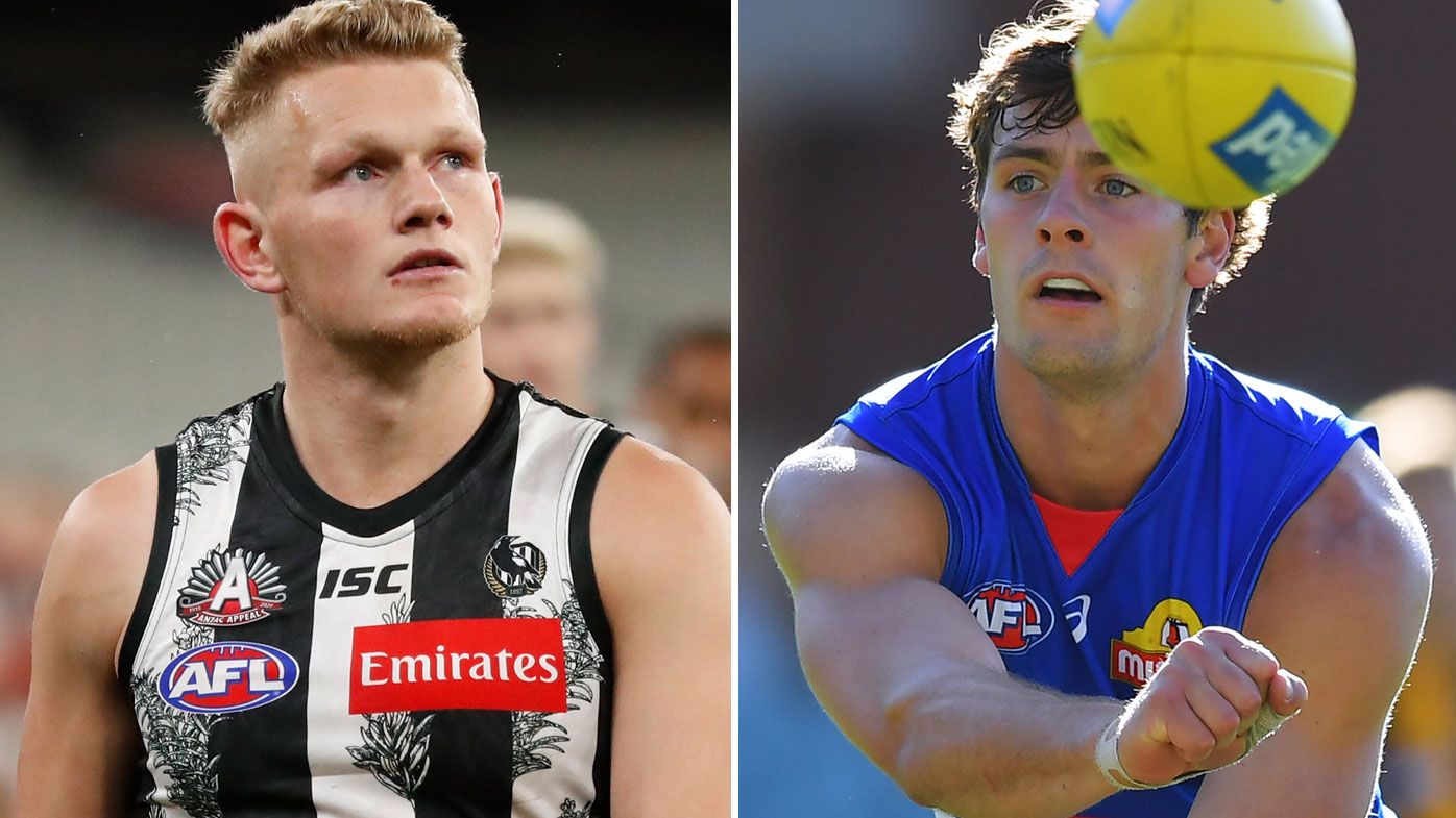 The Bulldogs landed Adam Treloar and retained Josh Dunkley in a frantic final trade frenzy. (Getty)