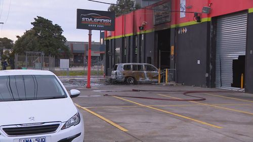 Braeside fire in Melbourne