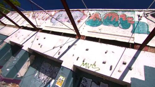 The Red Hills skate rink has seen better days and is set for redevelopment. (9NEWS)