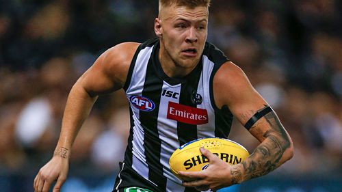 Collingwood forward Jordan De Goey.