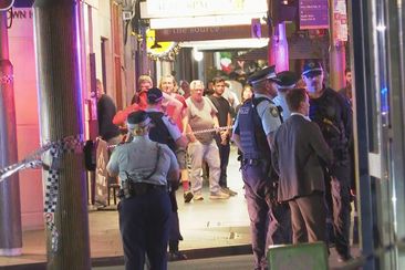 e then stumbled through Cleveland Street and died from his injuries on Bathurst Street in front of pub and restaurant goers.