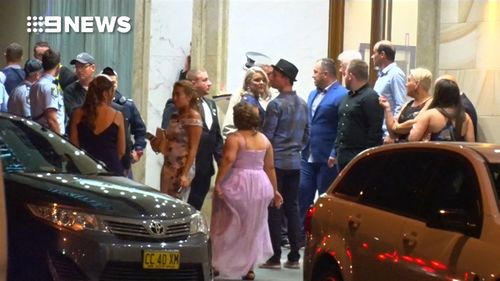 Police were called to the Leichhardt function centre about 10pm. (9NEWS)