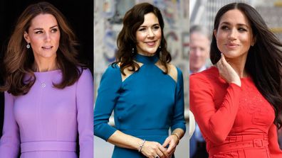 Famous royal women Meghan, Kate, Mary