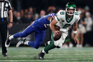 Buffalo Bills Lead New York Jets at Halftime After Aaron Rodgers Ruled Out  - Sports Illustrated Buffalo Bills News, Analysis and More