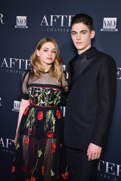 Josephine Langford and Hero Fiennes-Tiffin