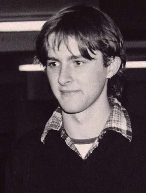 Anthony Albanese as a younger man.