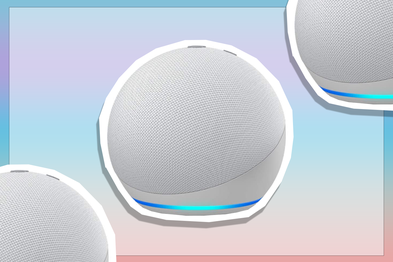9PR: Echo Dot 4th Gen Smart speaker with Alexa, Glacier White