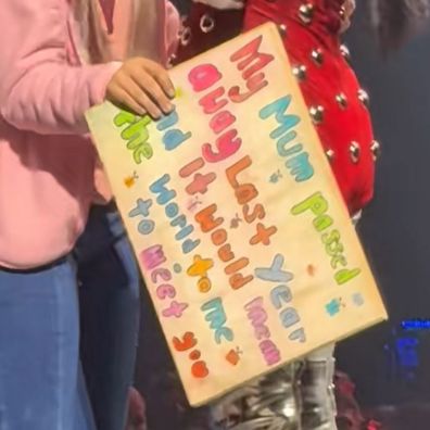 Katy Perry's emotional moment onstage with fan