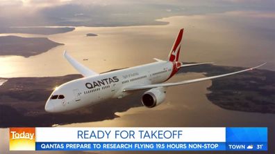 Qantas segment on Today Show