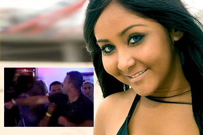 <B>The show:</B> <I>Jersey Shore</I>, 2009<br/><br/><B>The shock:</B> The Italian-American stereotypes were controversial enough, but people <i>really</i> started talking about <i>Jersey Shore</i> when Snooki &mdash; the show's microscopically short, proudly dumb resident spoiled princess &mdash; was punched (hard) in the face after getting on the wrong side of a fellow patron at a bar. Though cut from broadcast, footage of the punch went viral and turned Snooki into a media sensation.