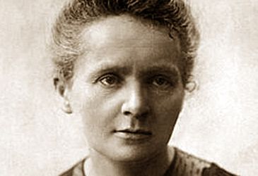 Which term did Marie Curie coin and define?