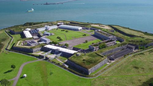 A star-shaped fortress atop a picturesque island off the southwest coast of Ireland once housed one of the world's biggest prison populations.