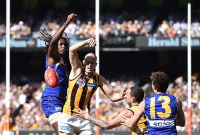 Hale and Ben McEvoy managed to limit Nic Naitanui's influence in the ruck.