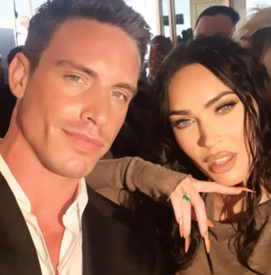 Model Jeff Thomas and Megan Fox