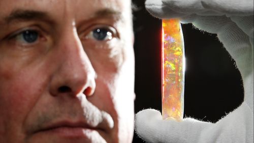 The Virgin Rainbow: World's finest opal worth more than $1m to go on display in South Australia