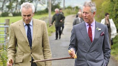 Patrick Holden pictured with Prince Charles.