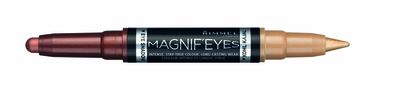 <p><a href="https://www.priceline.com.au/brand/rimmel/rimmel-magnif-eyes-double-ended-shadow-liner-4-g" target="_blank">Rimmel London Magnif’eyes Double Ended Eyeshadow, $16.95.</a></p>