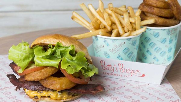 Betty's Burgers barbecue burger