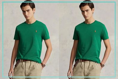 9PR: Polo Ralph Lauren Custom Slim Fit Jersey Crewneck T-shirt