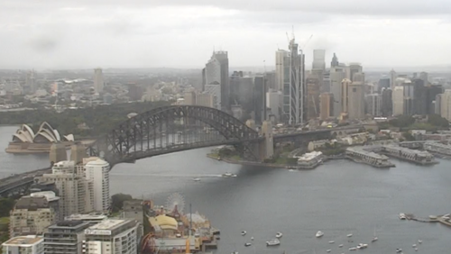 Sydneysiders are waking to an overcast day Feb 3 2022.
