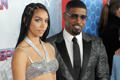 Corinne Foxx and Jamie Foxx