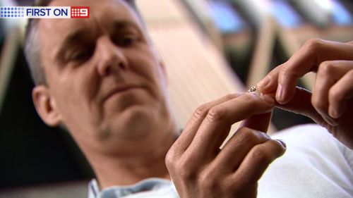 A Good Samaritan is hunting the owner of a diamond ring found in the Brisbane CBD. (9NEWS)