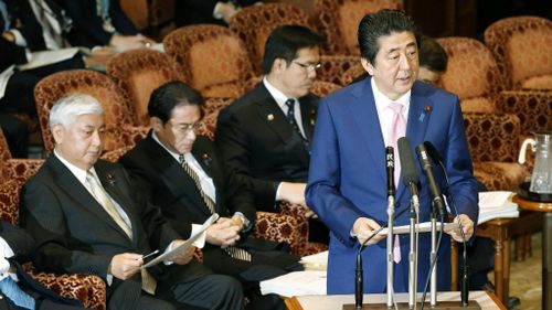 Japanese prime minister Shinzo Abe has addressed the test. (AAP)