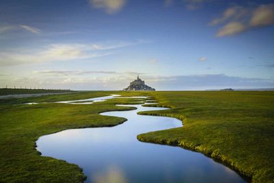 Mont Saint-Michel in Normandy, France