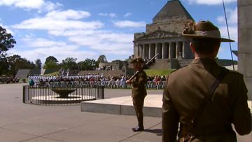 Denis Napthine says people don't pay the respect they should on Remembrance Day. (9NEWS)